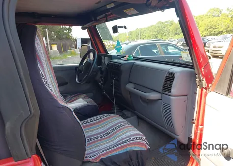 1997 Jeep Wrangler Sport from USA, damaged, VIN 1J4FY19S8VP543117